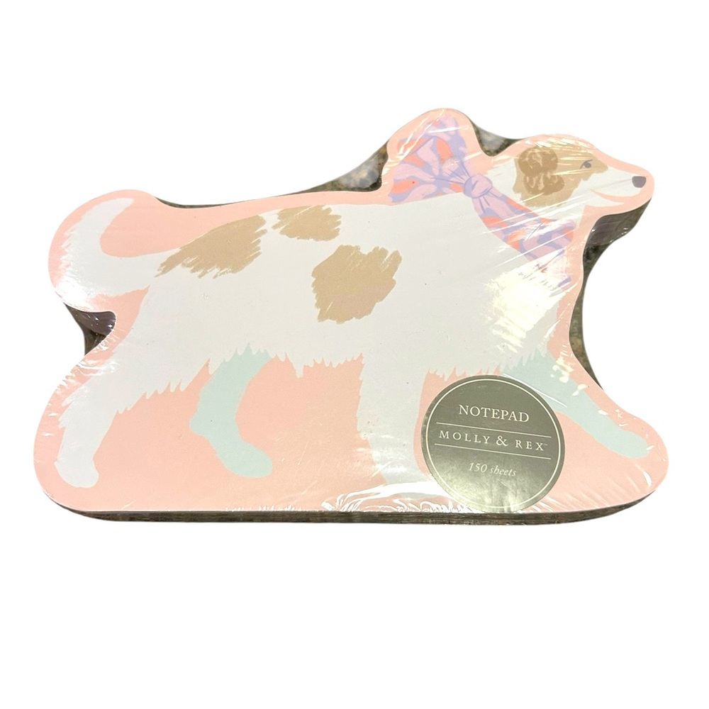 Molly and Rex Dog Shaped Notepad